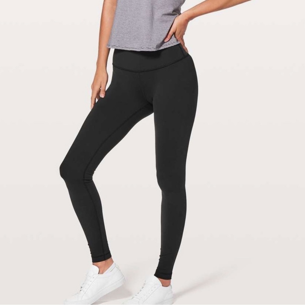 Lululemon Wunder Under Hi-Rise Tight Full-On Luon - BLACK